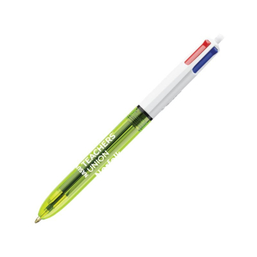 4 Colours Fluo Ballpen