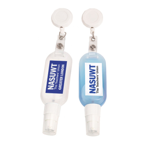 Antibacterial Spray Roll Clip (Personalised)