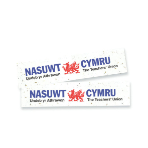 Seed Paper Bookmarks (Personalised)